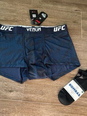 UFC Fusion by Venum Fight Week Men's Weigh-In Underwear XXL and Bombas socks XL